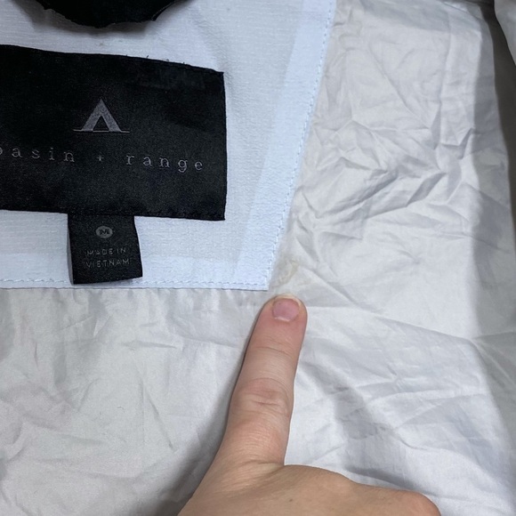 Basin + Range Puffer Coat Quilted Blue - Picture 12 of 12